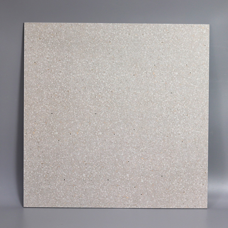60x60cm Witte Gray Small Pots Anti Skid Rustieke het Terrazzotegel van het Bevloeringsporselein