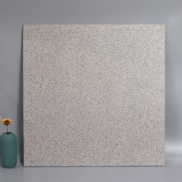 60x60cm Witte Gray Small Pots Anti Skid Rustieke het Terrazzotegel van het Bevloeringsporselein