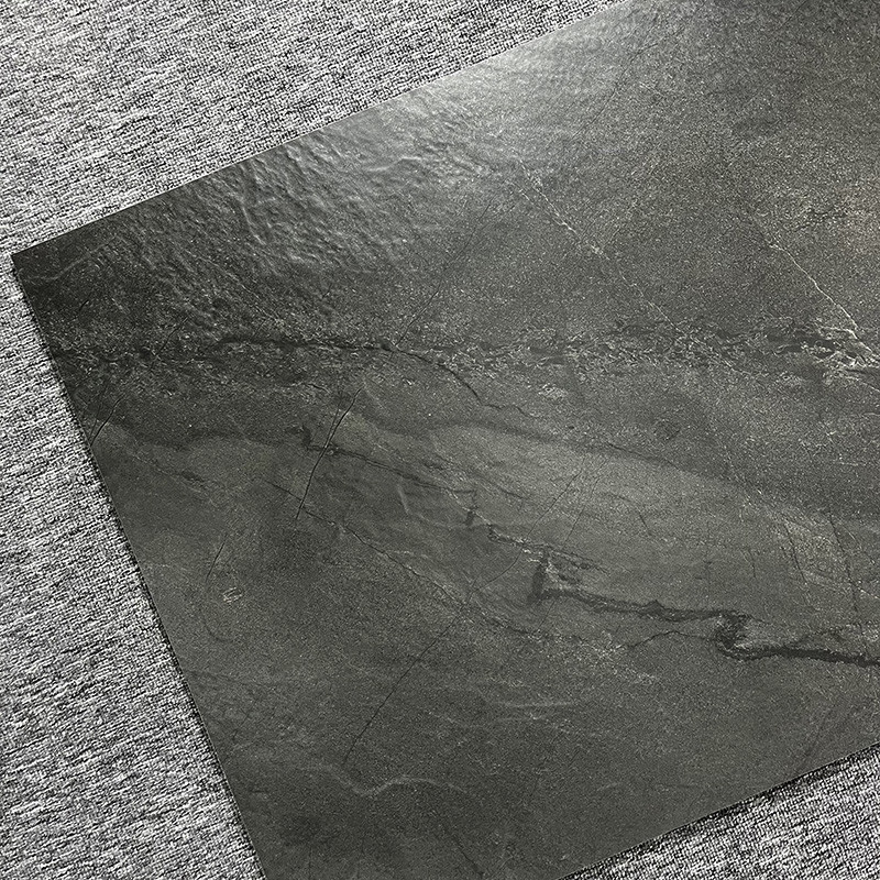 Misstap niet Matte 60 X 120 Verglaasde Keramische tegels Rustiek Donker Grey For Living Room Floor