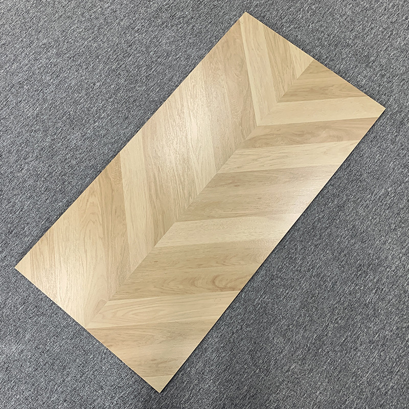 600*1200mm de Houten die Effect Misstap van Porseleintegels niet voor Woonkamer wordt verglaasd