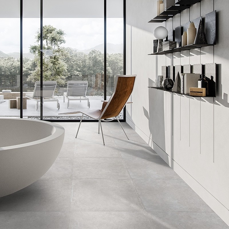 Het antislip Verglaasde Porselein betegelt 600x600mm de Tegels van de Cementvloer voor Keuken/Badkamers
