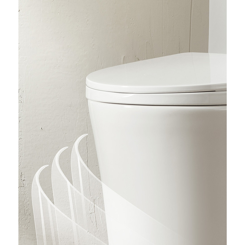 Ééndelige Dubbele opgezette de Sifon Spoelende Vloer van Badkamers Ceramische Toilet 4,2/6L -