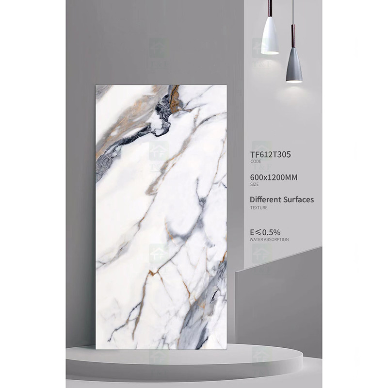 De luxe600x1200 Matt Glazed Porcelain Tiles Marble Steen kijkt Porselein Rustieke Tegels