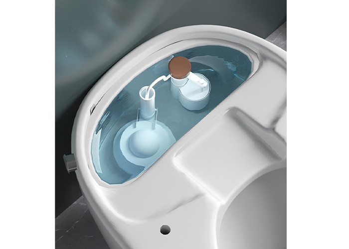 HOMIXE-van de Sensor het Elektrische Automatische Gelijke WC van de Badkamersluxe Één stuk van de het Bidet Ceramische Vloer