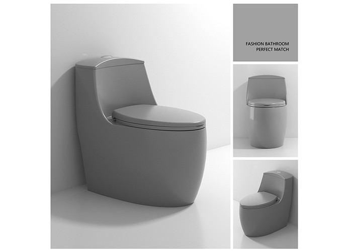 Witte Verglaasde Ééndelige van het de Val Ceramische Toilet van WC Dubbele Gelijke S de Kom Sanitaire Waren