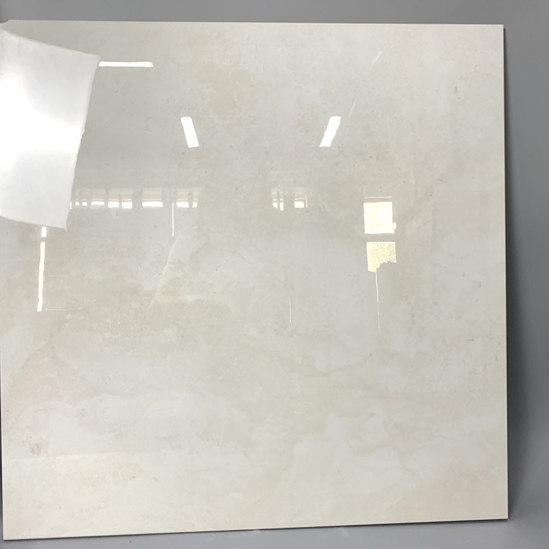600x600mm verglaasde de Volledige Opgepoetste Lichaams Witte Kleur de Marmeren Tegels van de Bevloeringsmuur Antislip