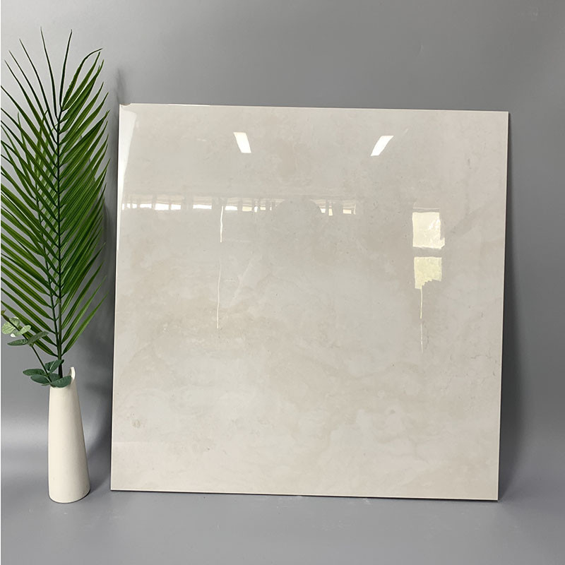600x600mm verglaasde de Volledige Opgepoetste Lichaams Witte Kleur de Marmeren Tegels van de Bevloeringsmuur Antislip