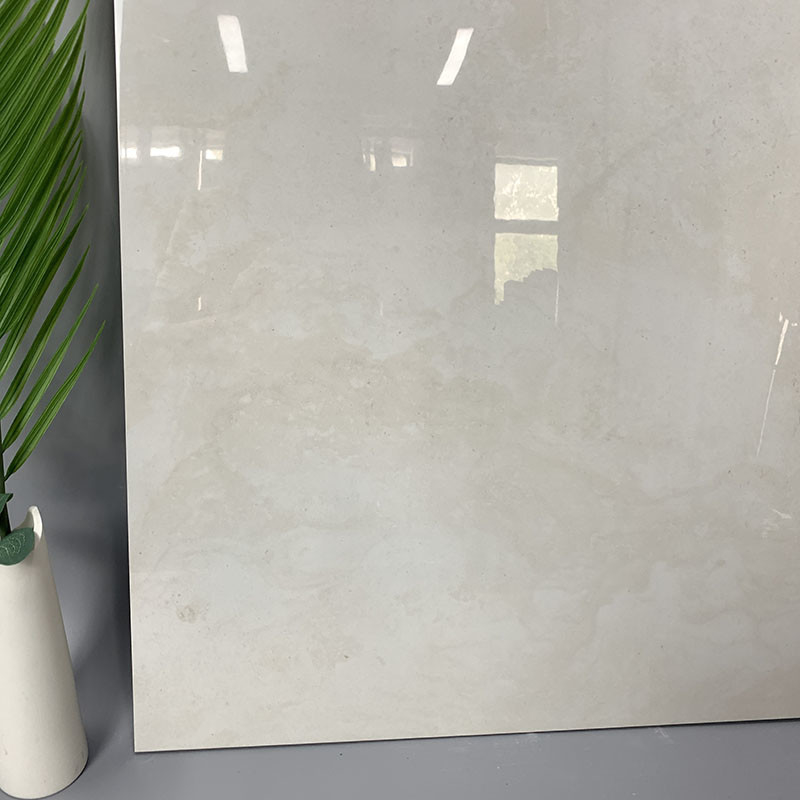 600x600mm verglaasde de Volledige Opgepoetste Lichaams Witte Kleur de Marmeren Tegels van de Bevloeringsmuur Antislip