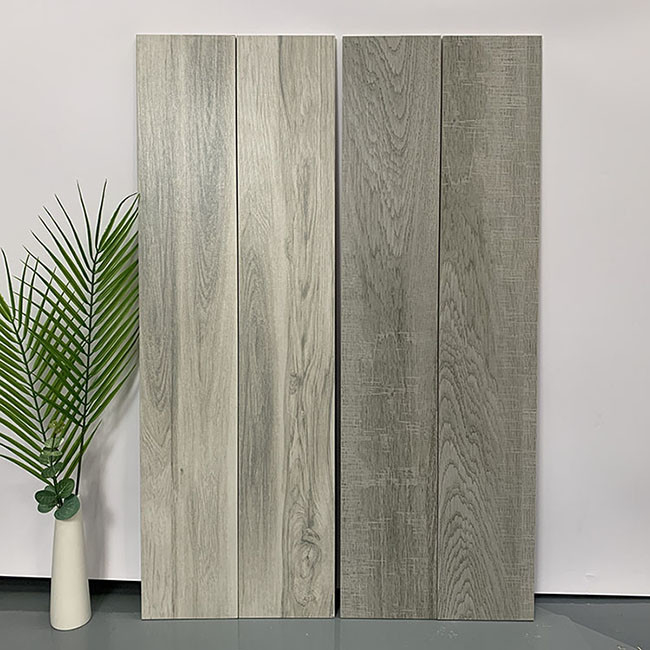 Stevige Houten Imitatie Houten Rustieke de Vloertegels Matte Finished van het Textuur Binnenlandse Porselein