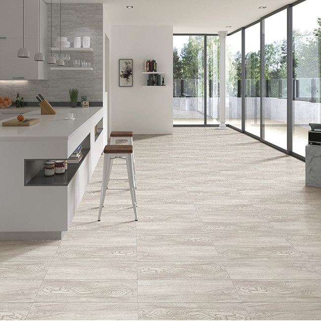 Stevige Houten Imitatie Houten Rustieke de Vloertegels Matte Finished van het Textuur Binnenlandse Porselein