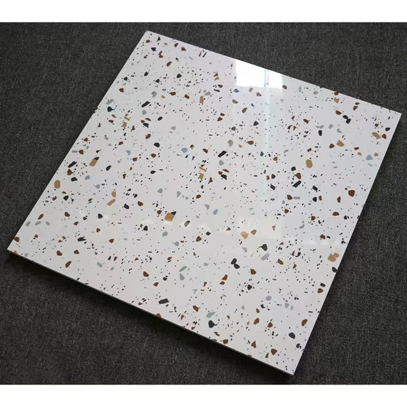 60x60cm hoogglanzige gepolijste geglazuurde terrazotjes voor woonkamer keuken badkamer wandvloer