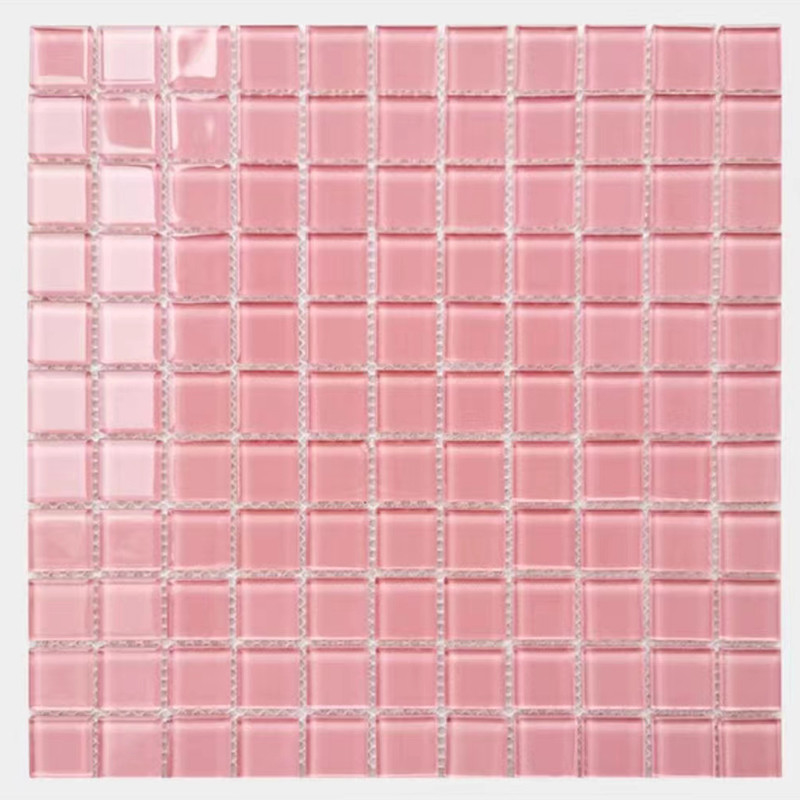 300x300mm Crystal Glass Mosaic Floor Wall Tegel voor de Keuken Backsplash van het Badkamers Zwembad