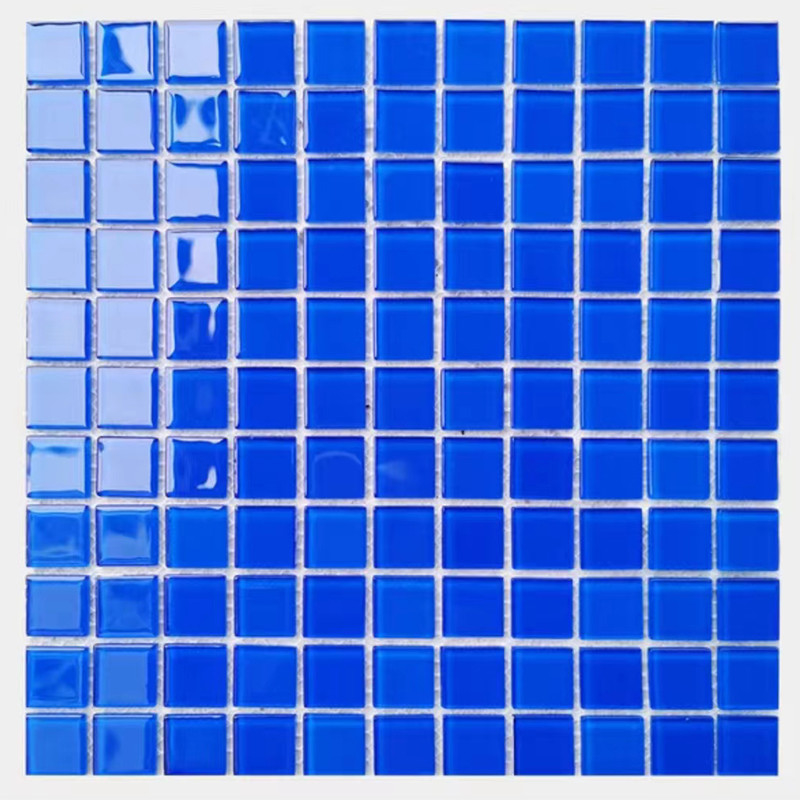 300x300mm Crystal Glass Mosaic Floor Wall Tegel voor de Keuken Backsplash van het Badkamers Zwembad
