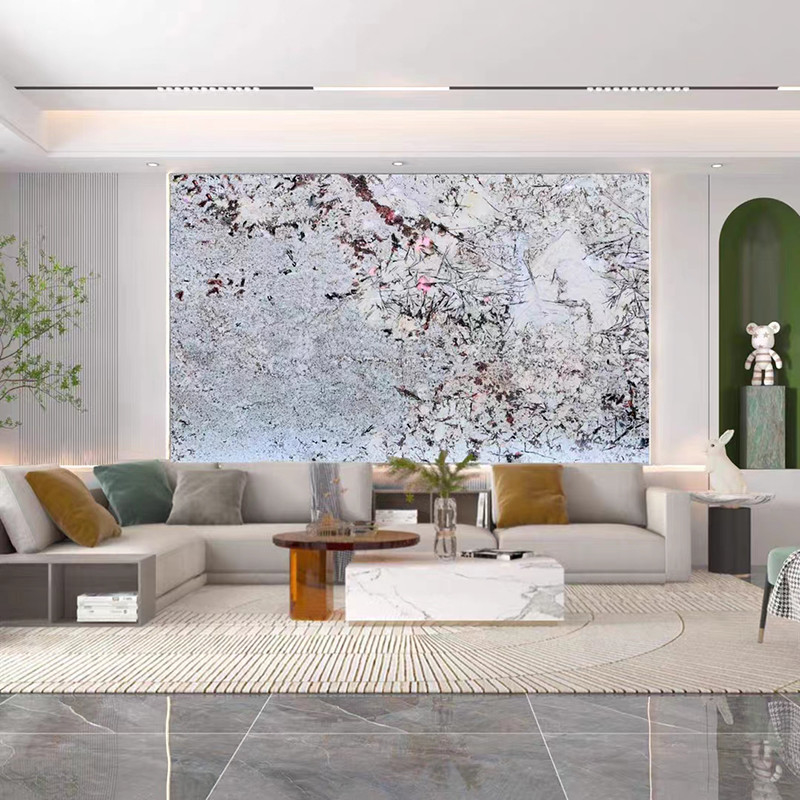 Van de de Steenplak van het luxe Natuurlijke Kwartsiet van de het Hotelvilla van de de Woonkamermuur Countertop van de het Decorkeuken