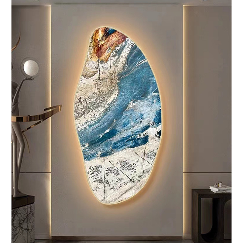 Van de de Steenplak van het luxe Natuurlijke Kwartsiet van de het Hotelvilla van de de Woonkamermuur Countertop van de het Decorkeuken