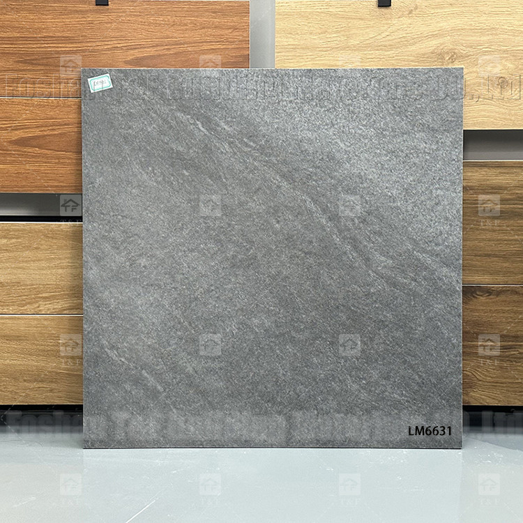 60x60 mm Grauwe keramische tegels van marmer voor vloer en muur Slaapkamer Rustieke porseleinen tegels