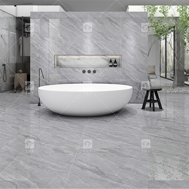 Luxe full body marmer hoog glanzend porselein geglazuurde tegels voor woonkamer