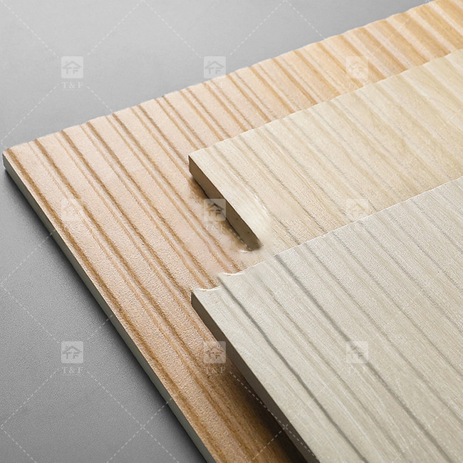 Grill Pull Trough Imitatie Hout Graan Keramische tegels Balkonvloer Luxe Textuur Achtergrond Muur