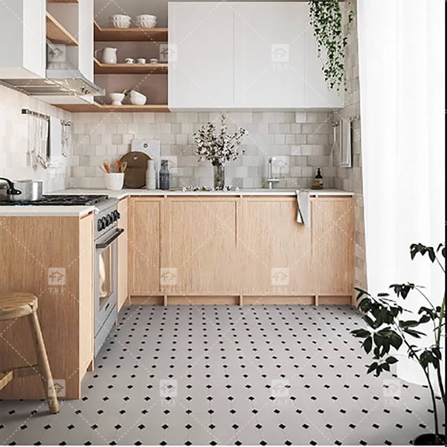 Classic Carrara Natural Marble Stone Mosaïek Porseleinen tegels voor vloer en muur
