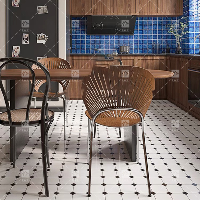 Classic Carrara Natural Marble Stone Mosaïek Porseleinen tegels voor vloer en muur