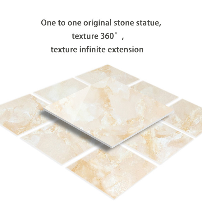 Anti-slip volledig geglazuurde porseleinen tegel 800x800mm Diamant woonkamer vloer tegel Jade Noble