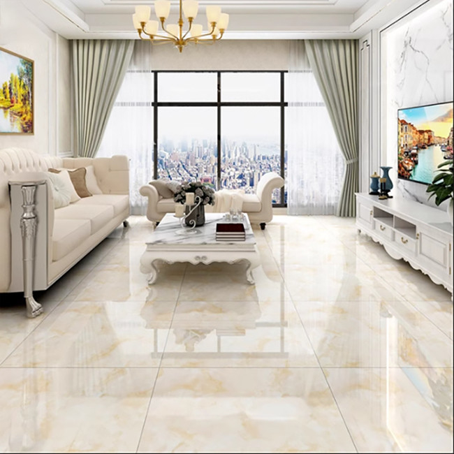 Anti-slip volledig geglazuurde porseleinen tegel 800x800mm Diamant woonkamer vloer tegel Jade Noble