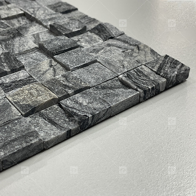 Marmeren steen Look Mosaïek tegels Mat oppervlak Decoratie Badkamer Keuken Backsplash