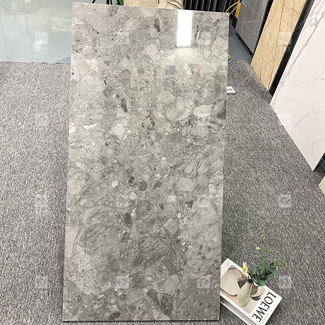 Luxe 600x1200mm Volledig Lichaam Glanzend Gepolijst Gelast Tegel Voor Vloer Marmeren Porseleinen Tegels