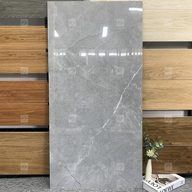 Luxe 600x1200mm Volledig Lichaam Glanzend Gepolijst Gelast Tegel Voor Vloer Marmeren Porseleinen Tegels