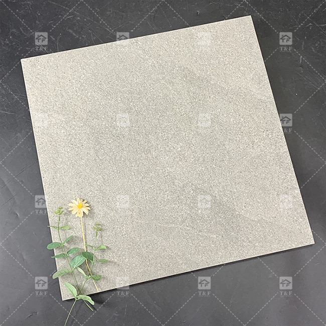 60x60 Decoratieve tuin Niet-glijtende betonnen tegels Buiten Rustieke muur Buiten Steen Matt Porseleinen vloertegel Voor oprit