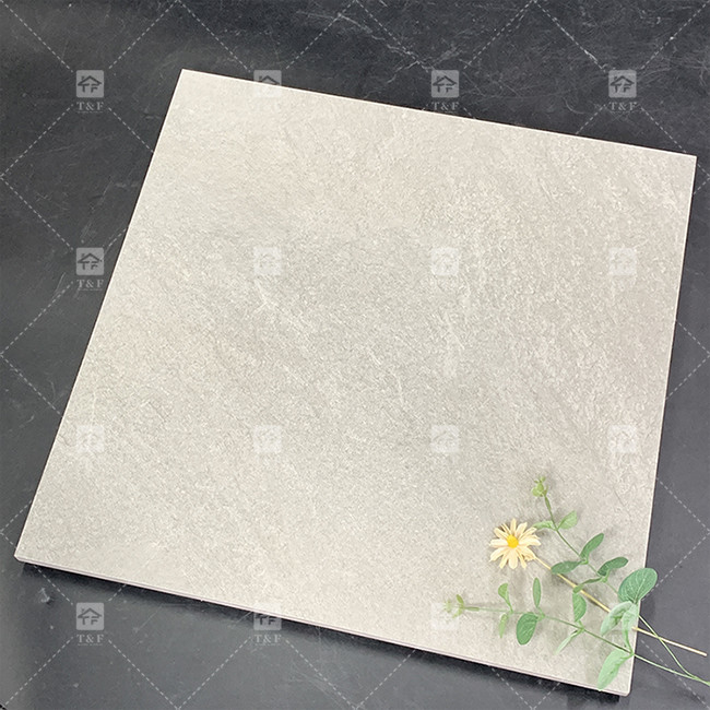 60x60 Decoratieve tuin Niet-glijtende betonnen tegels Buiten Rustieke muur Buiten Steen Matt Porseleinen vloertegel Voor oprit