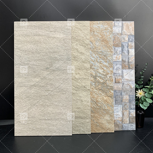 300x600mm Matte 3D Keramische tegels Voor buitenmuur Decoratie Porseleinen tegels Voor muur