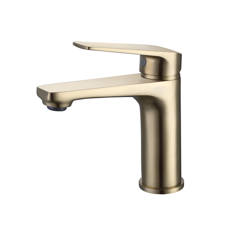 De stevige van het Bassintapkranen van de Messingsbadkamers van de de Oppervlaktewas van Chrome Hete en Koele Tapkraan van de het Bassinmixer