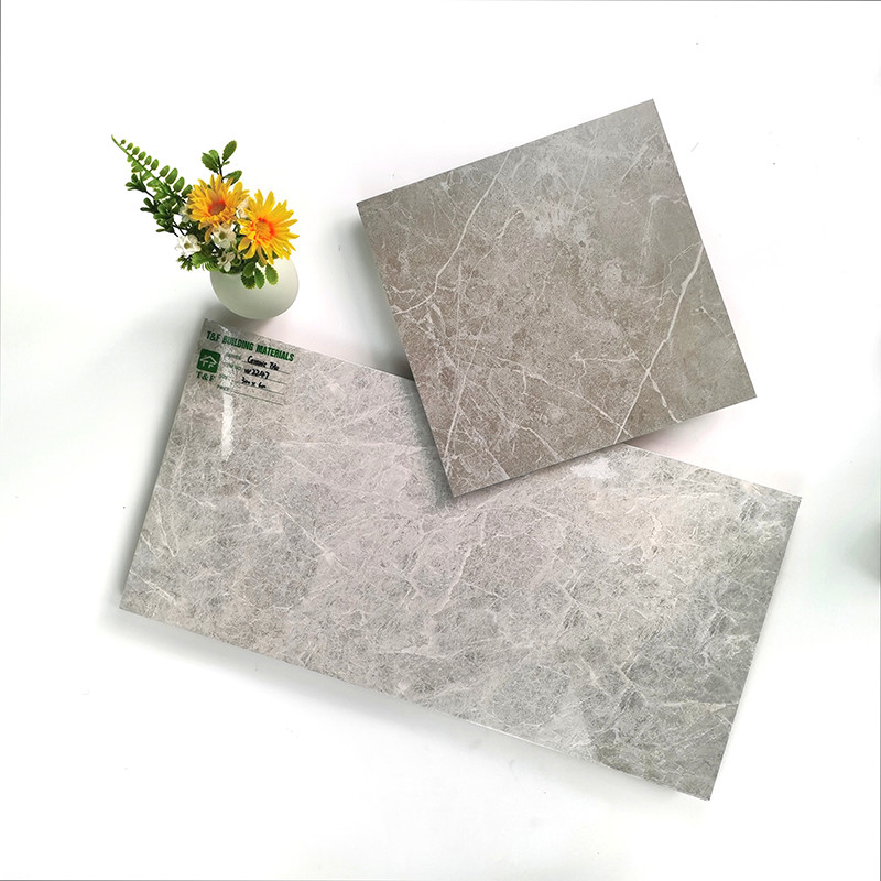 300x600MM Verglaasde de kleuren Binnenlandse Badkamers van Keramische tegelsgrays